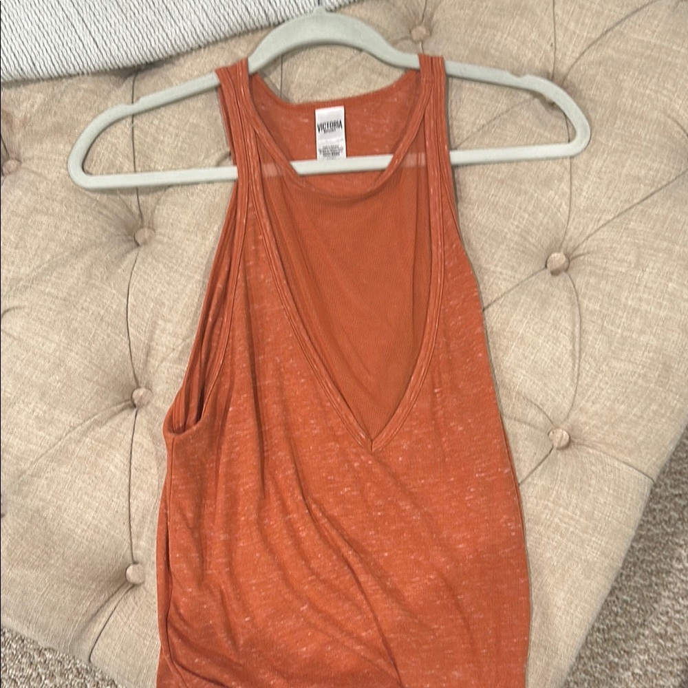 Victoria's Secret Orange Tank Top